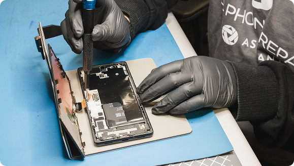 Phone repair tools and workbench